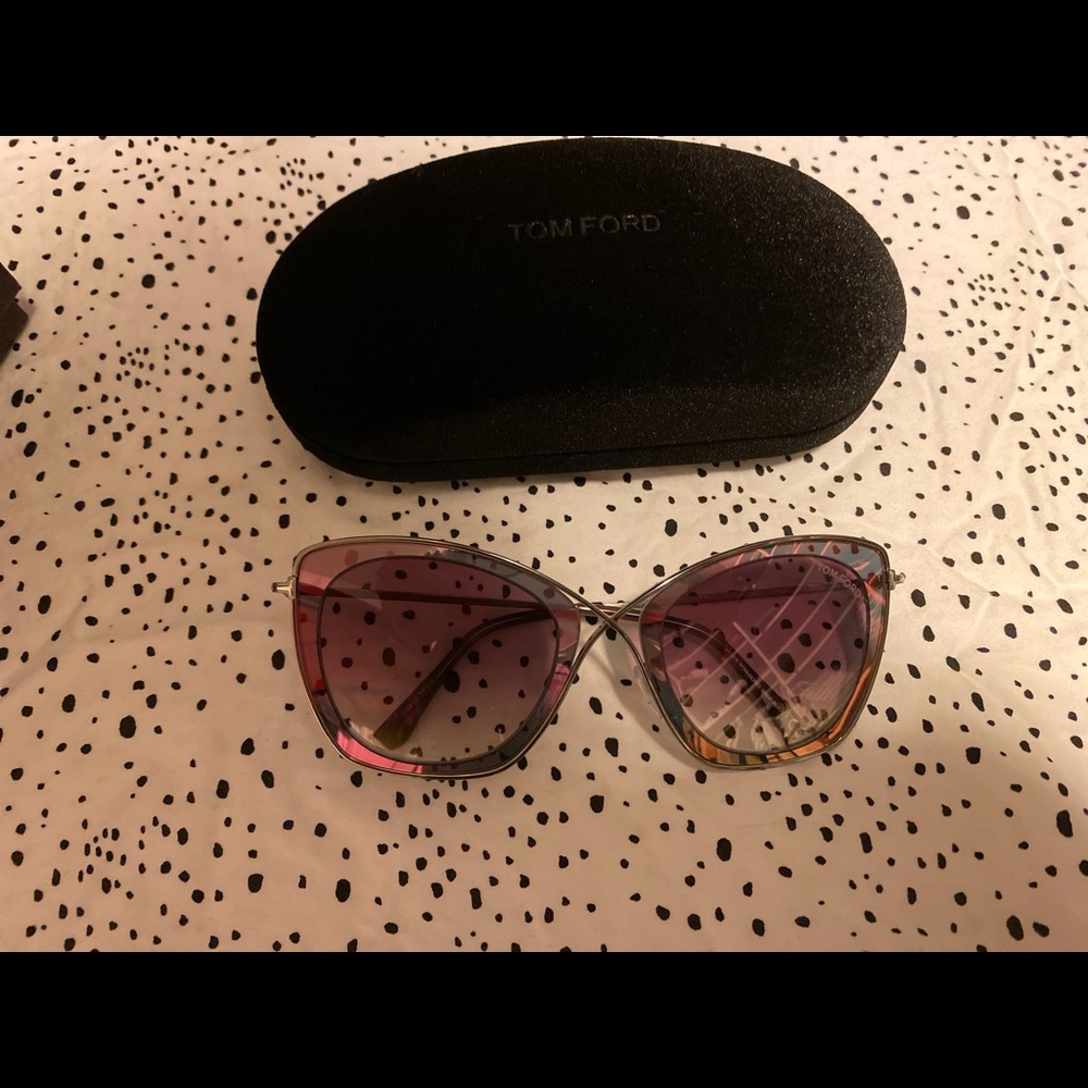 Current Season Tom Ford India Butterfly Sunglasses
